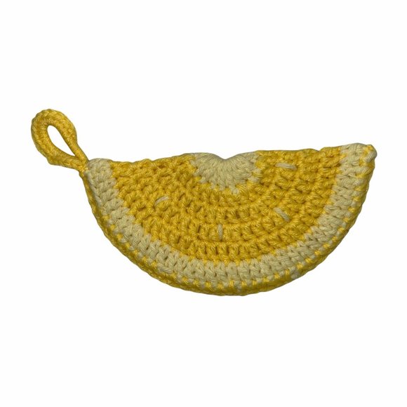 Handmade Hand Crafted Lemon Fruit Pot Holders - Picture 3 of 5